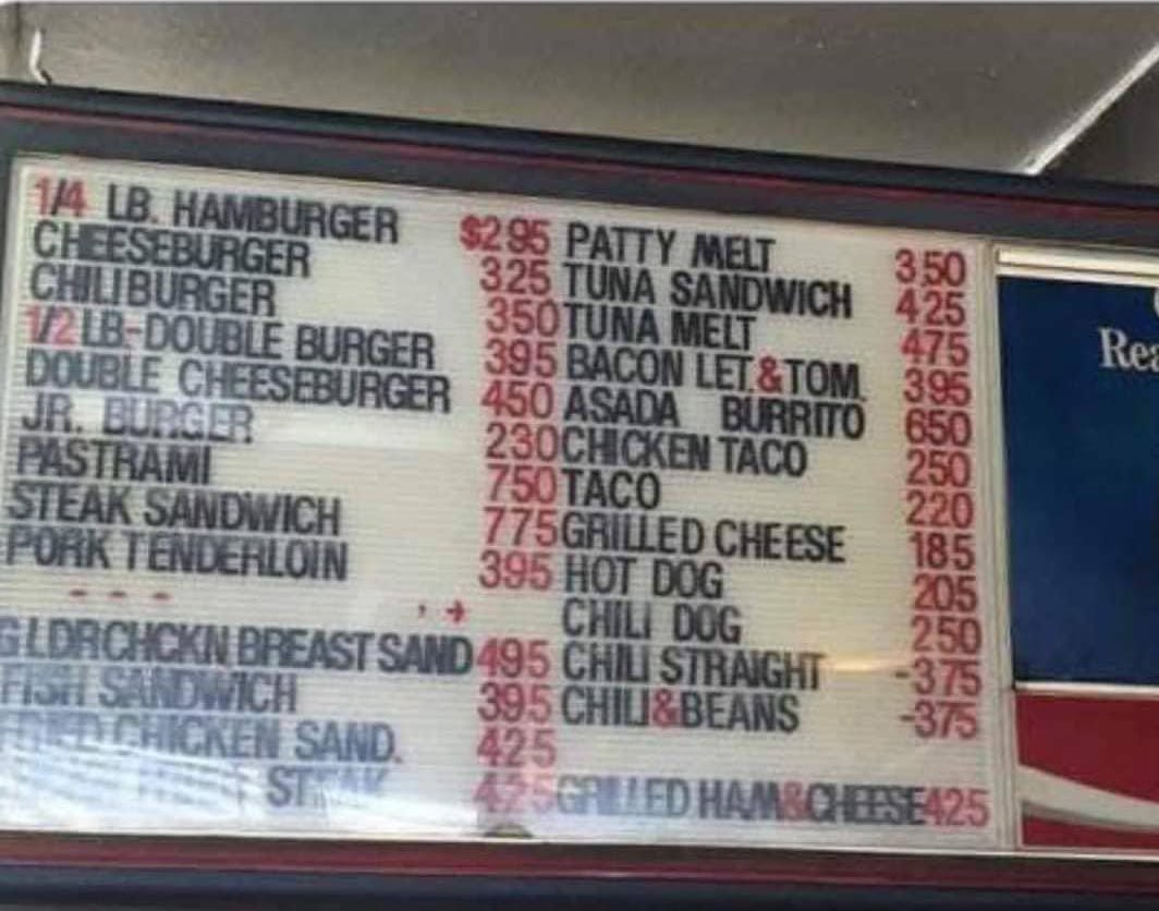 PeaceGawdPayne's tweet photo. No matter where I am , if your menu look like this, I’m ordering https://t.co/fwGTvmGfLe