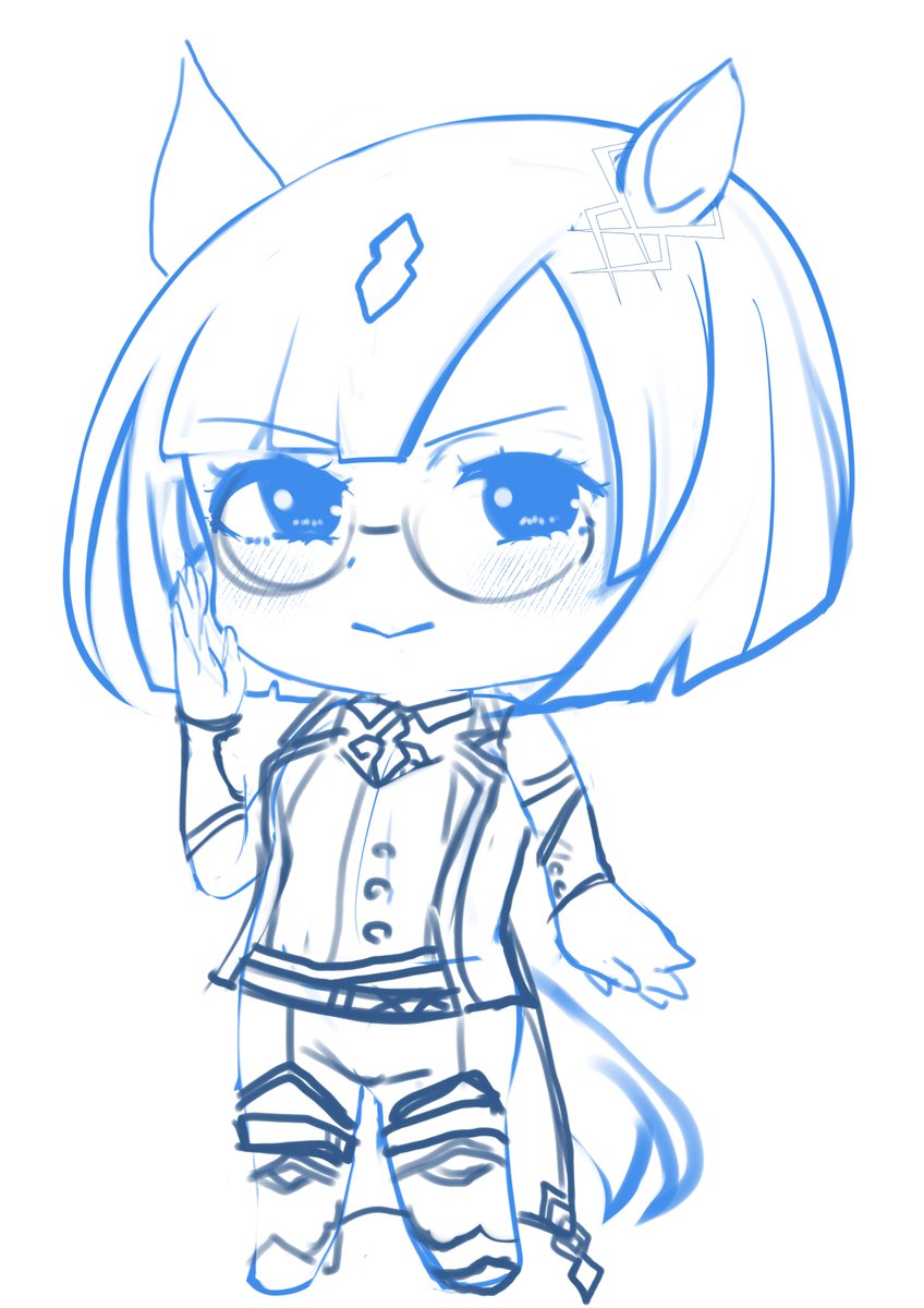 並行が増えたおはようラフ 