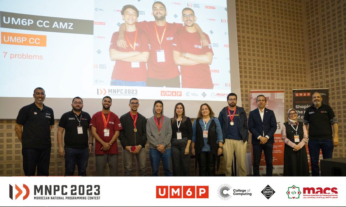 Moroccan National Programming Contest tweet media