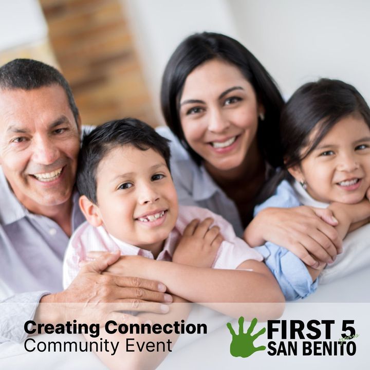 First5SanBenito's tweet photo. 🚨 Sign up by Feb 28 for Creating Connections! Insights from Dr. Stroud, community bonding, free activities, wellness info. Don't miss out, register now on Eventbrite! #CreatingConnections 

🚨 ¡Inscríbete hasta el 28 de Feb para Creando Conexiones!

https://t.co/zG0yfirqrb. https://t.co/VthiK8DKrE