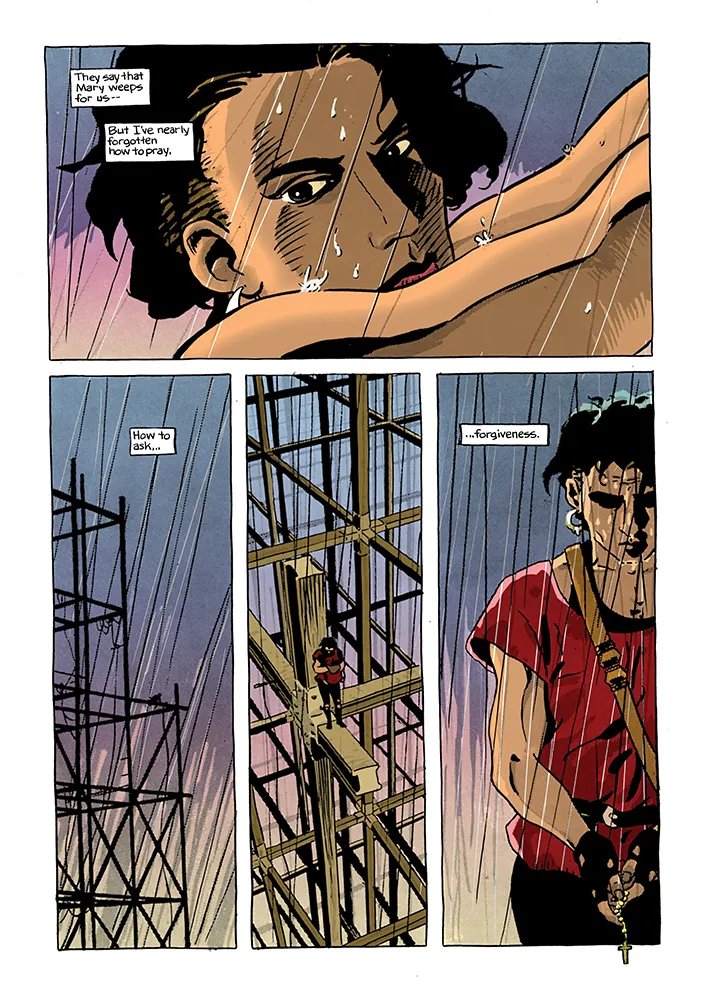 CloverPress (@clover_press) on Twitter photo Over at <a href="/BoingBoing/">Boing Boing</a>, <a href="/garethb2/">Gareth Branwyn</a> has the first look at @josevillarrubia's glorious colors for BILLI 99, written by Sarah Byam and illustrated by Tim Sale.
boingboing.net/2024/02/26/red… Over at <a href="/BoingBoing/">Boing Boing</a>, <a href="/garethb2/">Gareth Branwyn</a> has the first look at @josevillarrubia's glorious colors for BILLI 99, written by Sarah Byam and illustrated by Tim Sale.
boingboing.net/2024/02/26/red…