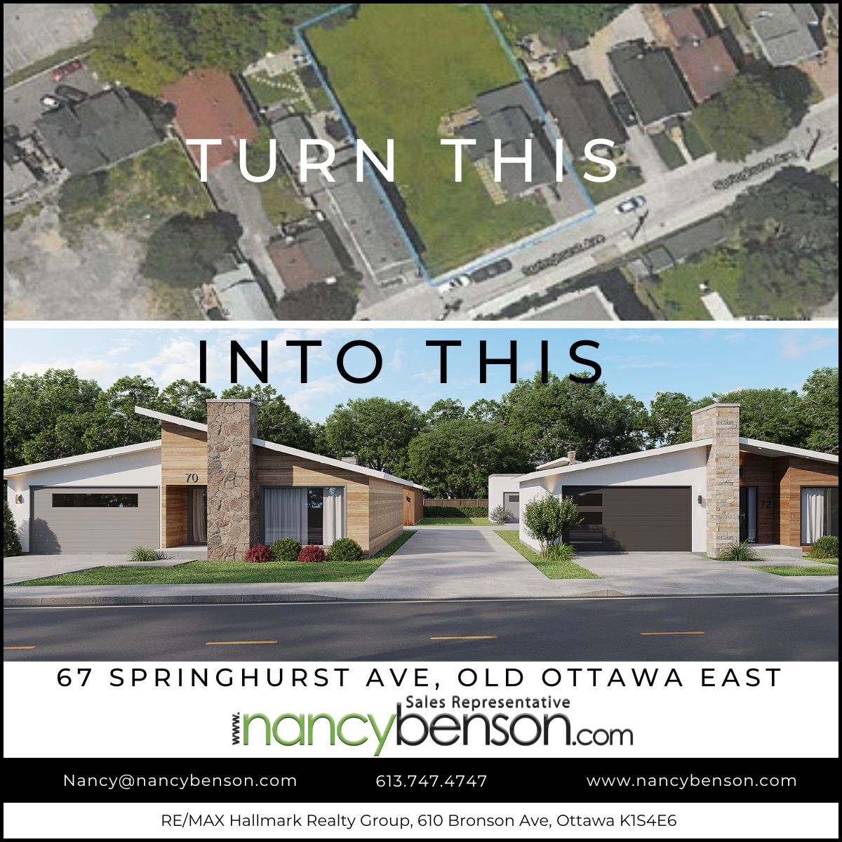 📍 ATTENTION DEVELOPERS &amp; BUILDERS 📍
📍OPPORTUNITY TO BUILD
67 Springhurst Ave, Old Ottawa East
☎ 613-747-4747
🌐 nancybenson.com/details/67%20S…

#ottawadevelopers
#opportunitytobuild 
#investmentoportunity
#investmentproperty
#realestatedevelopment