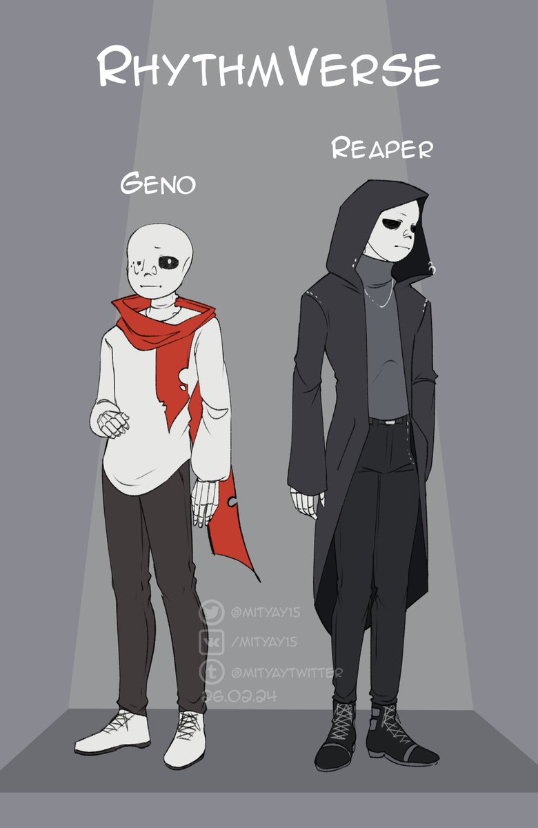 Mityay15's tweet photo. if anyone remember.. finally made geno and reaper
mb next will be epic
what sanses are popular too?

#undertale || #rhythmverse #aftertale #genosans #reapertale #reapersans https://t.co/8Gs16plCrL