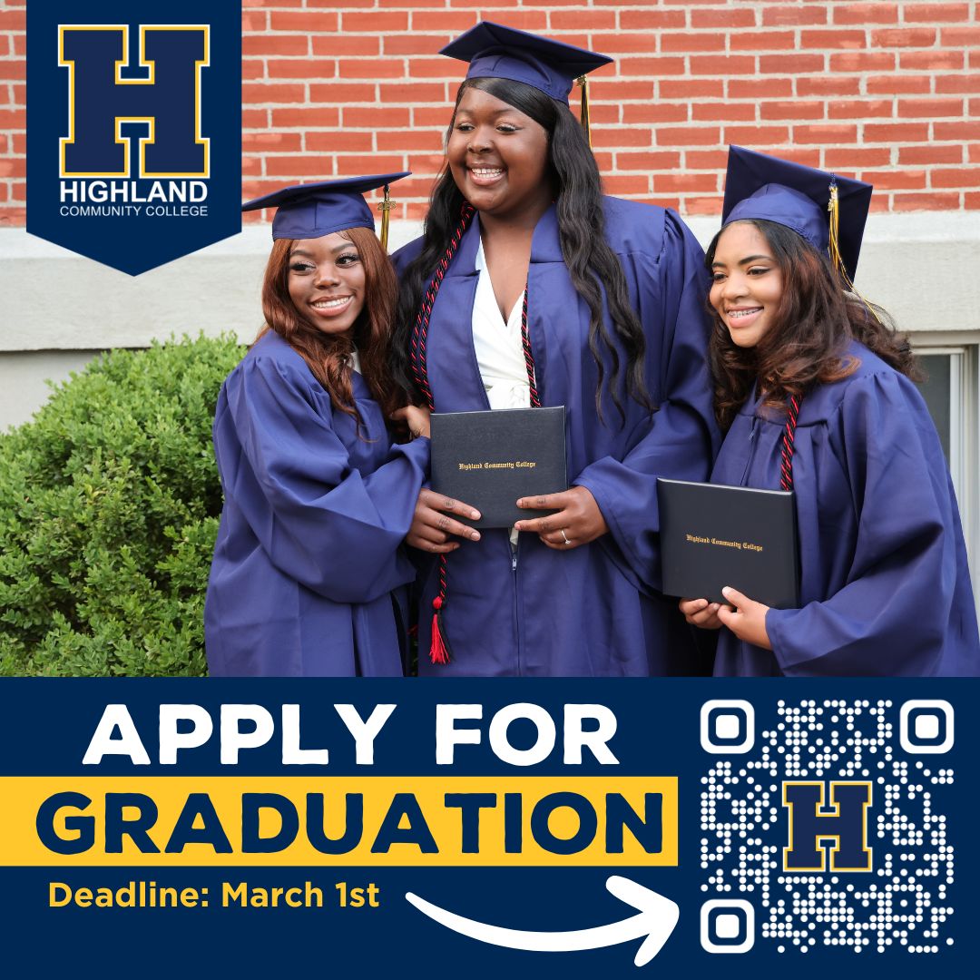 highlandcc's tweet image. The deadline to apply for graduation is March 1. Complete the  graduation application here://highlandcc.edu/pages/application-for-degree_0

#2024graduate #degree #scottienation