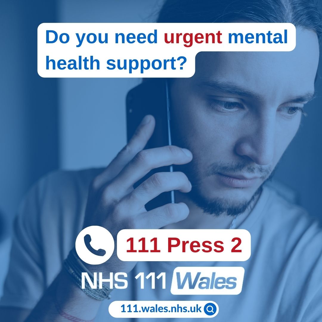 If you need to talk to someone urgently about your mental health, or you’re concerned about a family member, call 111 and press 2 to be placed in direct contact with a mental health professional. The number is free from a landline or mobile, even if you have no credit left.