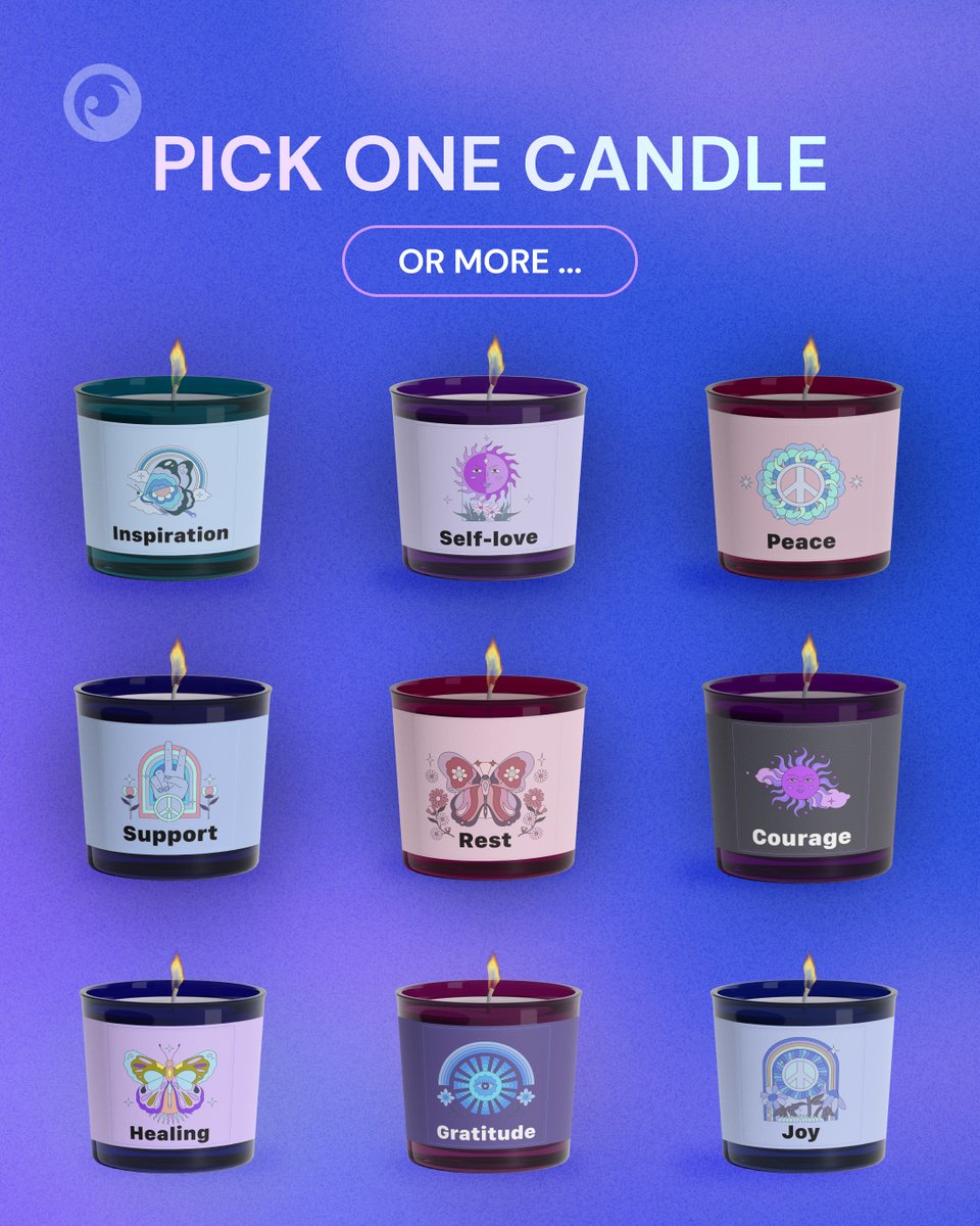 To all the moms feeling burnt out and overwhelmed, it's time to light your own inner fire and shine bright again 🔥Which candle will you choose? #eyezy #motivationmonday #bekindtoyourself #youaregoodenough #digitalwellbeing #takeadeepbreathe #motivation #selfcare #wellbeing