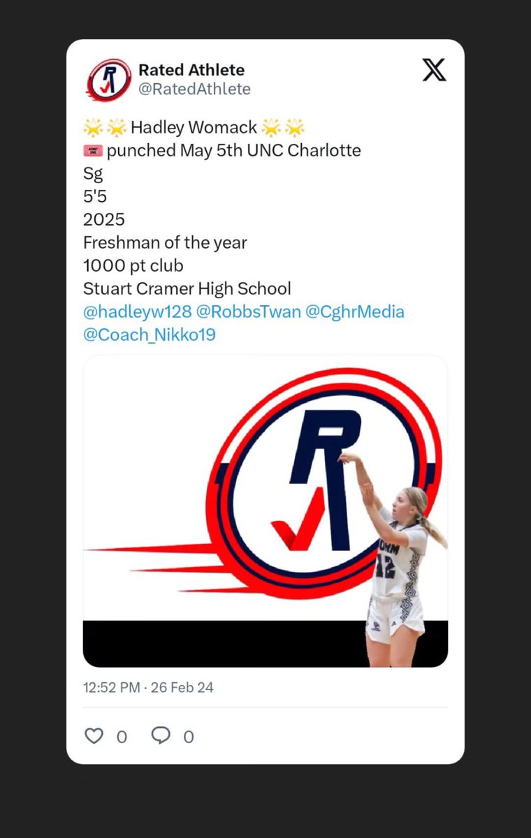 hadleyw128's tweet photo. @RatedAthlete 🖤🖤 https://t.co/UDVkcLosvw
