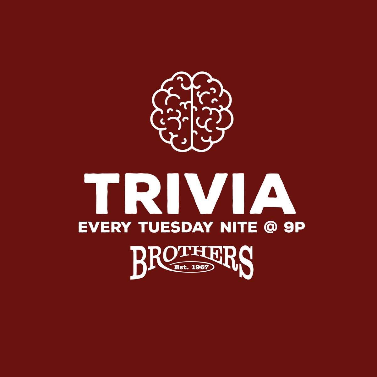 Trivia Tomorrow Night!