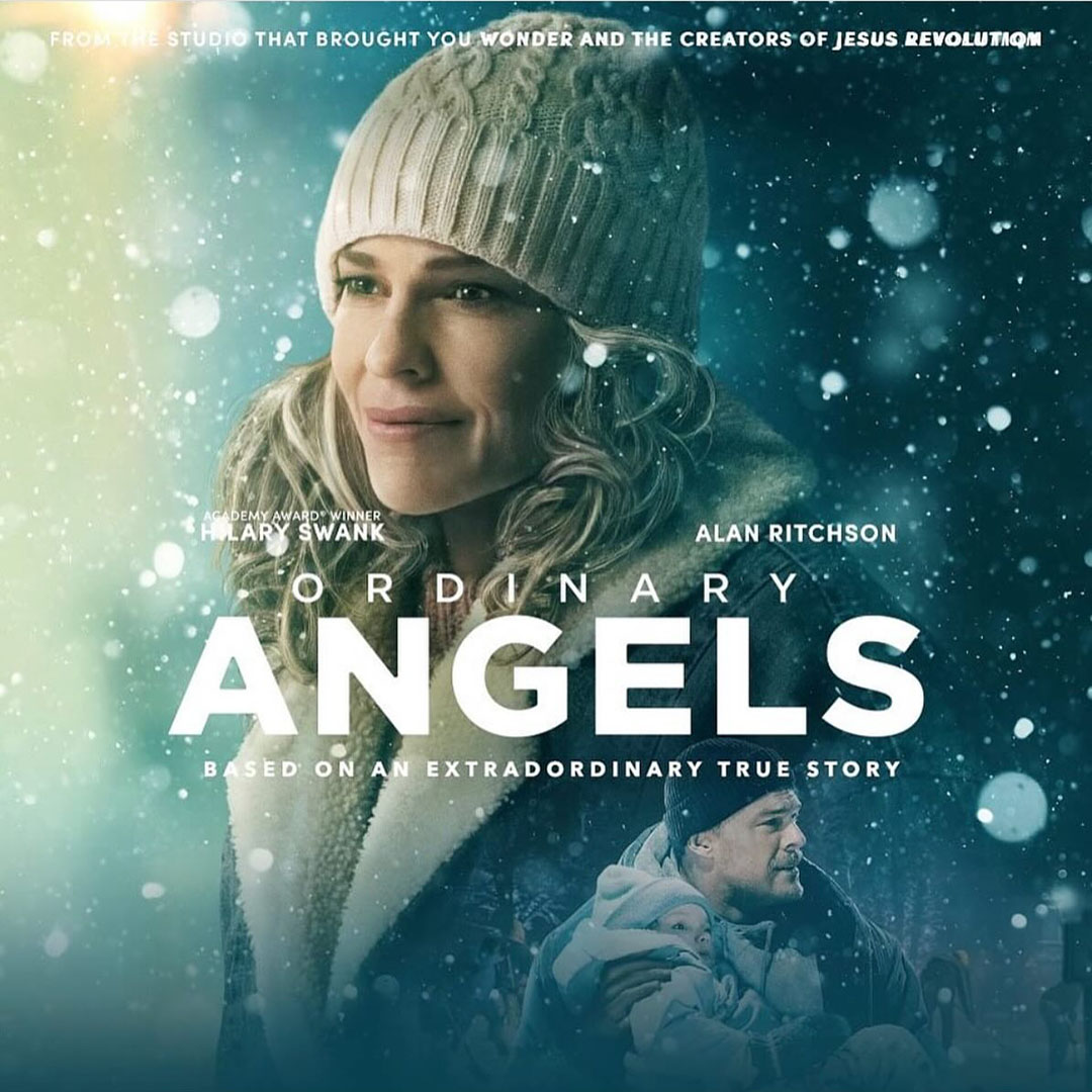 The new film from @kingdomstorycompany opens today, “Ordinary Angels”. A powerful story of people of all backgrounds working together to save a little girl’s life. GO SEE IT at a theatre near you