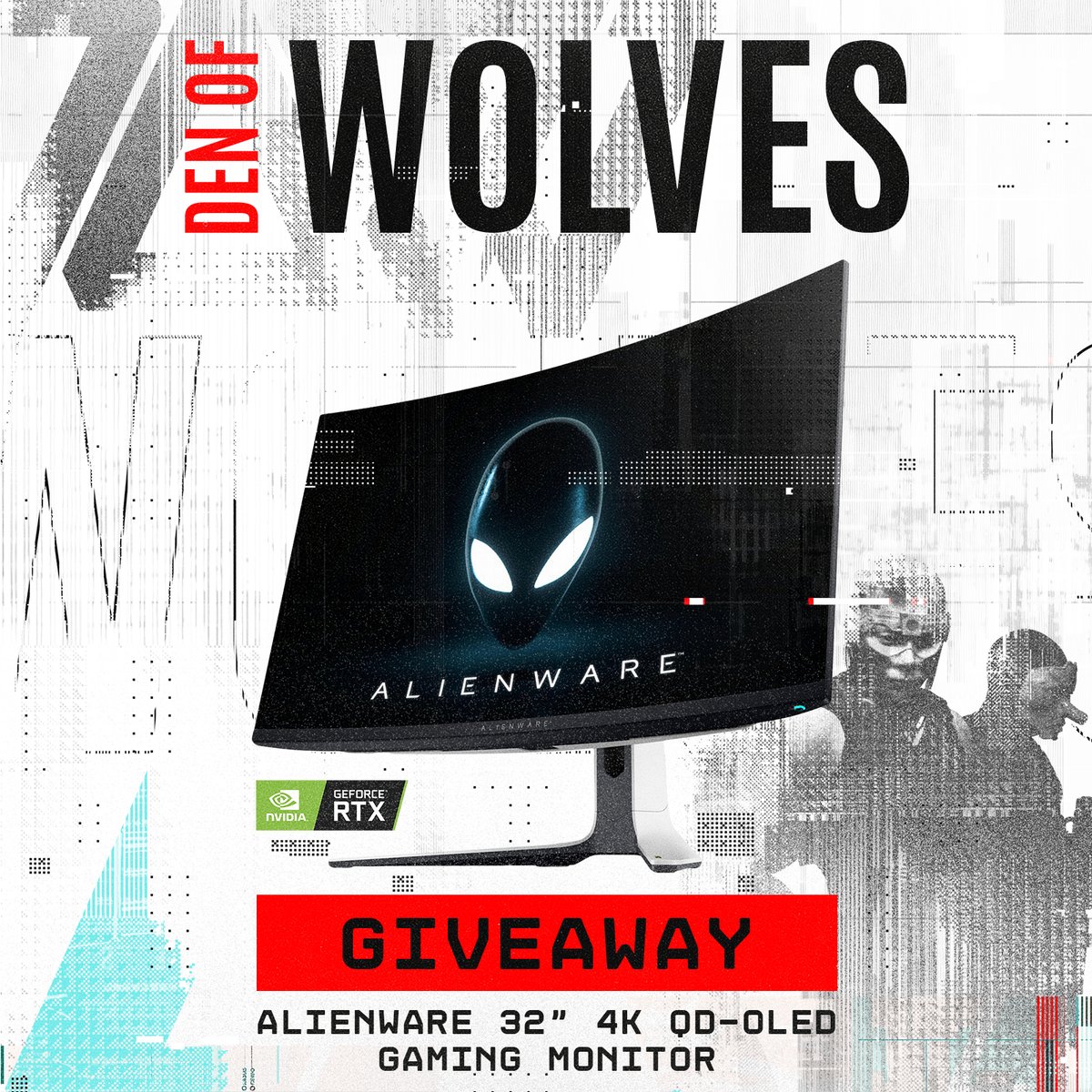 denofwolvesgame's tweet image. We've partnered with @alienware to put their 32" 4K QD-OLED Gaming Monitor (MSRP $1,199.99) on one lucky desk.

Enter the link below to get a chance to win!

Ends: March 6th, 11:59 pm CET

ENTER 👉 dow.gg/alienware-give…

#denofwolves #giveaway