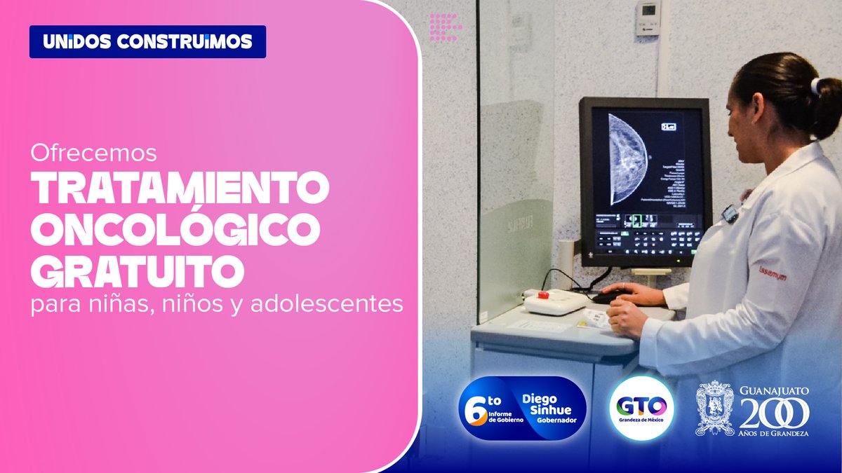 saludgobgente's tweet photo. Hemos atendido a 3,339 niñas, niños y adolescentes con cáncer, garantizándoles el medicamento completo y gratuito
#UnidosConstruimosGTO 🙌 #InformeDS #6toInforme
#SistemaDeSaludGto https://t.co/WfWmzUuR3w