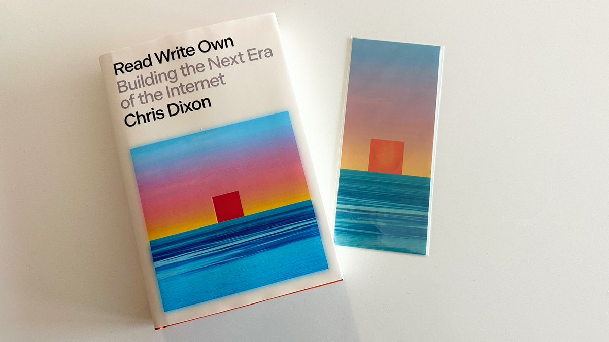 Can we all agree this is one of the most beautiful book covers?

Finally got my physical copy! Finished the audiobook &amp; now switching to text. 

Thank you <a href="/avichal/">Avichal - Electric ϟ Capital</a> <a href="/ElectricCapital/">Electric Capital ⚡️</a> <a href="/cdixon/">Chris Dixon</a>