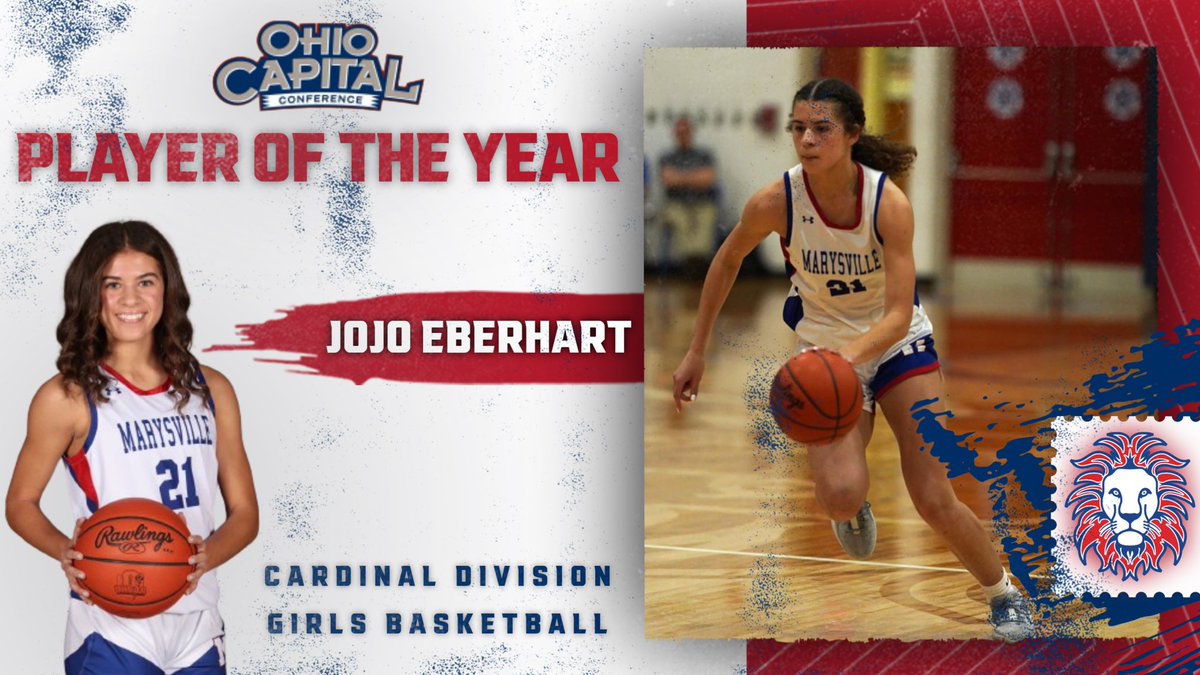 🏀🏆 | Congratulations to @MHSLadyMonarchs Senior, Jojo Eberhart on being named the OCC Cardinal Division Girls Basketball Player of the Year! #PTBM #BeTheBenchmark