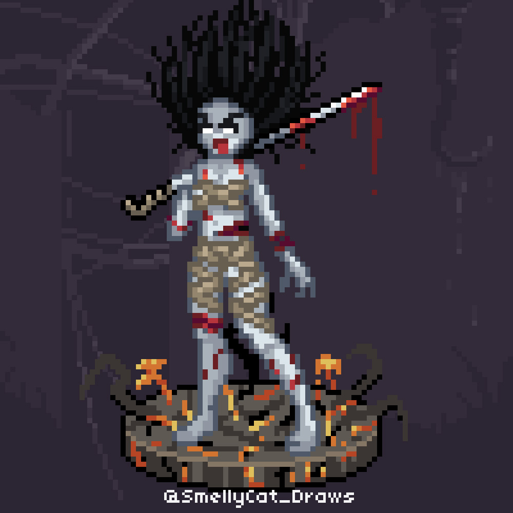 smellycatcafe's tweet photo. Spirit - from
@DeadbyDaylight
@DbDBHVR_BR
🥰 #pixelartist #pixelart #spiritdbd #dbd #DeadbyDaylgiht #fanart #DeadbyDaylightfanart #DeadbyDaylightmobile #aseprite #behaviour Just $1 to buy this wallpapers and you'll be supporting a lot my work https://t.co/sNaZHy7Jwm https://t.co/LVvbd24XcA