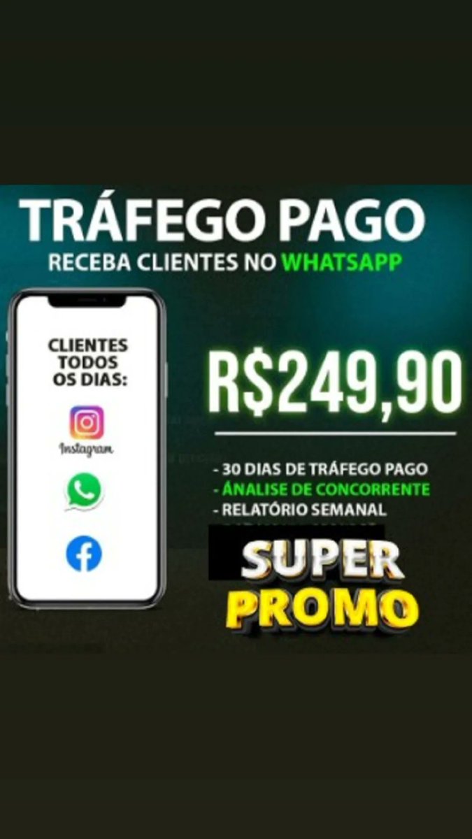 cstconsultorte's tweet photo. 🚀 Alavanque o seu negócio com Tráfego Pago, Anúncios online! 💼✨
🔥 Aumente a visibilidade da sua marca, atraia mais clientes e impulsione suas vendas com estratégias de marketing personalizadas para o seu negócio. 💰💥
🎯 Não perca tempo! Entre em contato (81) 98746-3085🚀📈 https://t.co/ZG8tE2sf8i