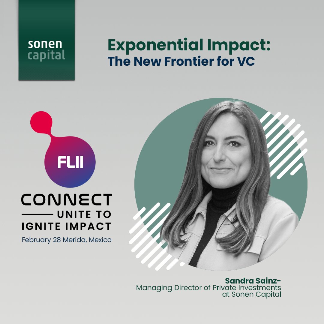 This week at <a href="/FLII_latam/">FLII</a> Connect, Sandra Y Sainz Heredia, Managing Director of Private Investments, will moderate a session exploring exponential impact and the new frontier for venture capital. The session will be held on February 28th at 11:00 AM -11:45 AM.
#impinv #flii2024