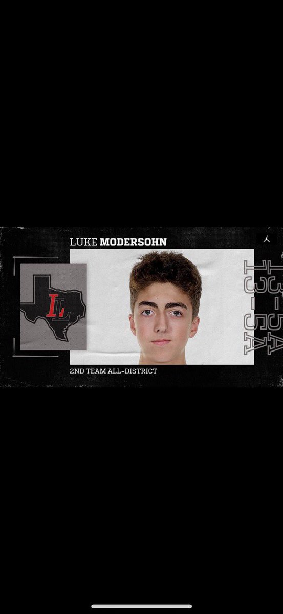 lukemode13's tweet image. 2nd Team All District