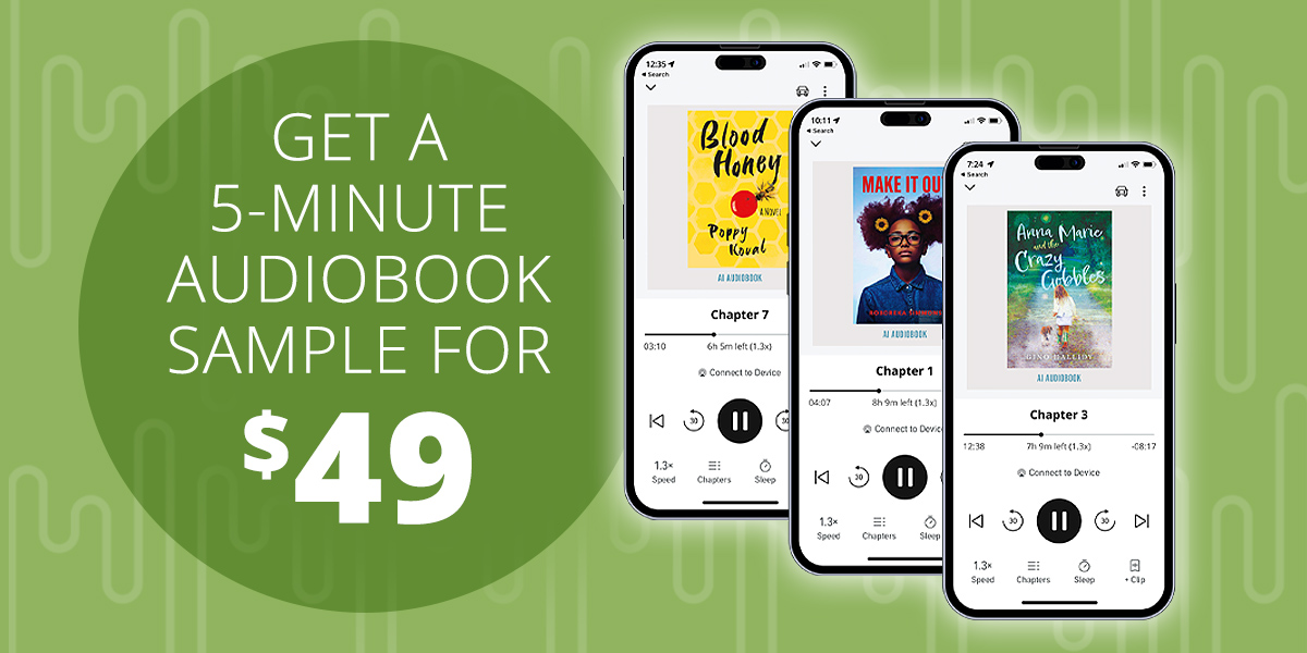 Discover the world of self-publishing audiobooks! Try our AI-narrated audiobooks for only $49 and experience the incredible natural-sounding voices for yourself! Learn more: bit.ly/3OvTm3H