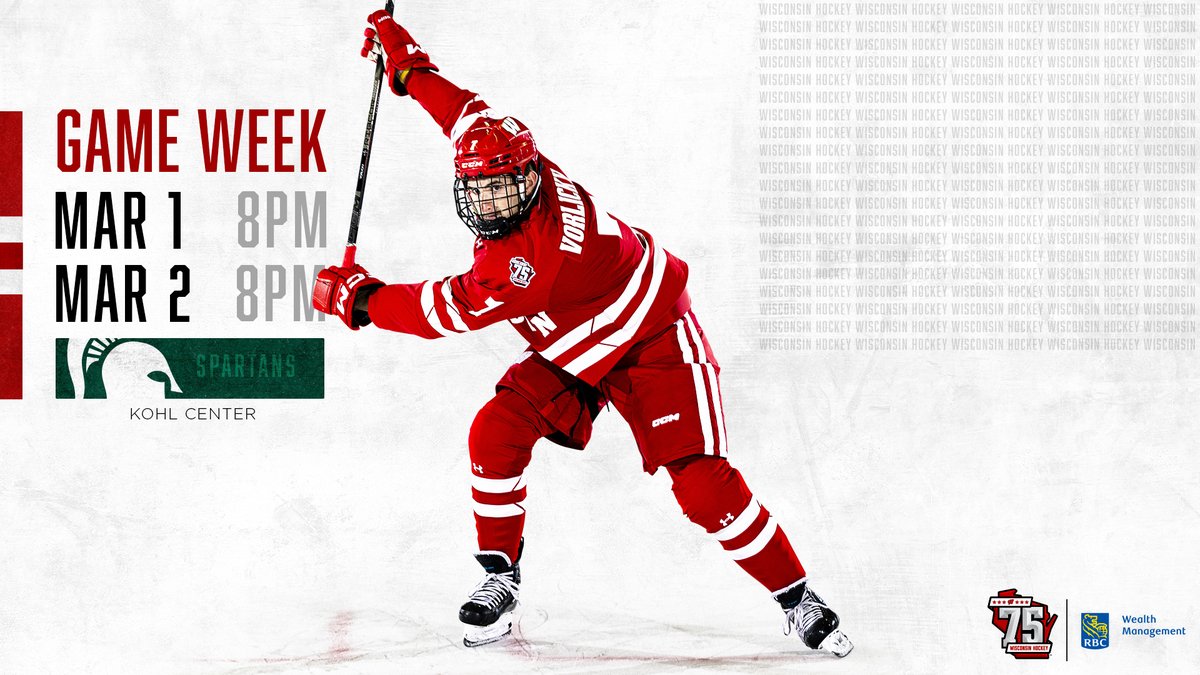 We're battling for the Big Ten championship this weekend at the Kohl Center We need everyone's help Haven't won a conference title at home since 1990 🎟 go.wisc.edu/2324singlegame… #75thSeason || #NextChapter