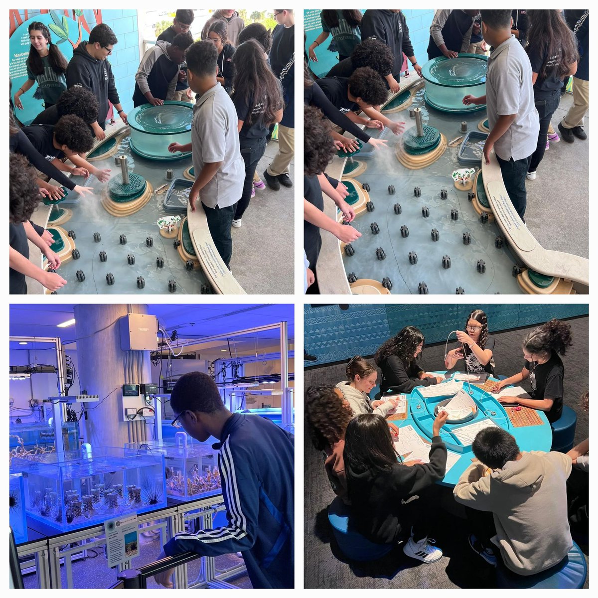 ShenandoahMS's tweet photo. Our Physical Science students visited the @FrostScience today where they had the opportunity to see their current exhibits. They were also able to review the standards for the upcoming 8th grade science exam. #SMSMuseumsMagnet #SMSScience #SMSSTEAM #YourBestChoiceMDCPS https://t.co/RzoI1G0id9