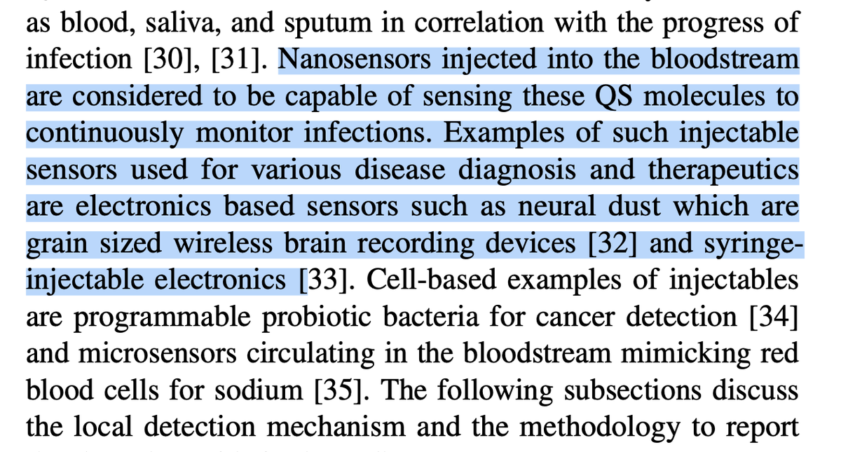 CorinneNokel's tweet photo. Nanosensors injected into the bloodstream
#CyborgVaccines
#InjectableSensors
#SyringeInjectableElectronics https://t.co/lCR0YLb9we