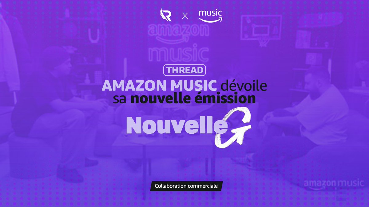 ShadesFrance's tweet photo. [THREAD] @amazonmusic dévoile sa nouvelle émission "NOUVELLE G" 🎧 https://t.co/MYKWIlxRzY