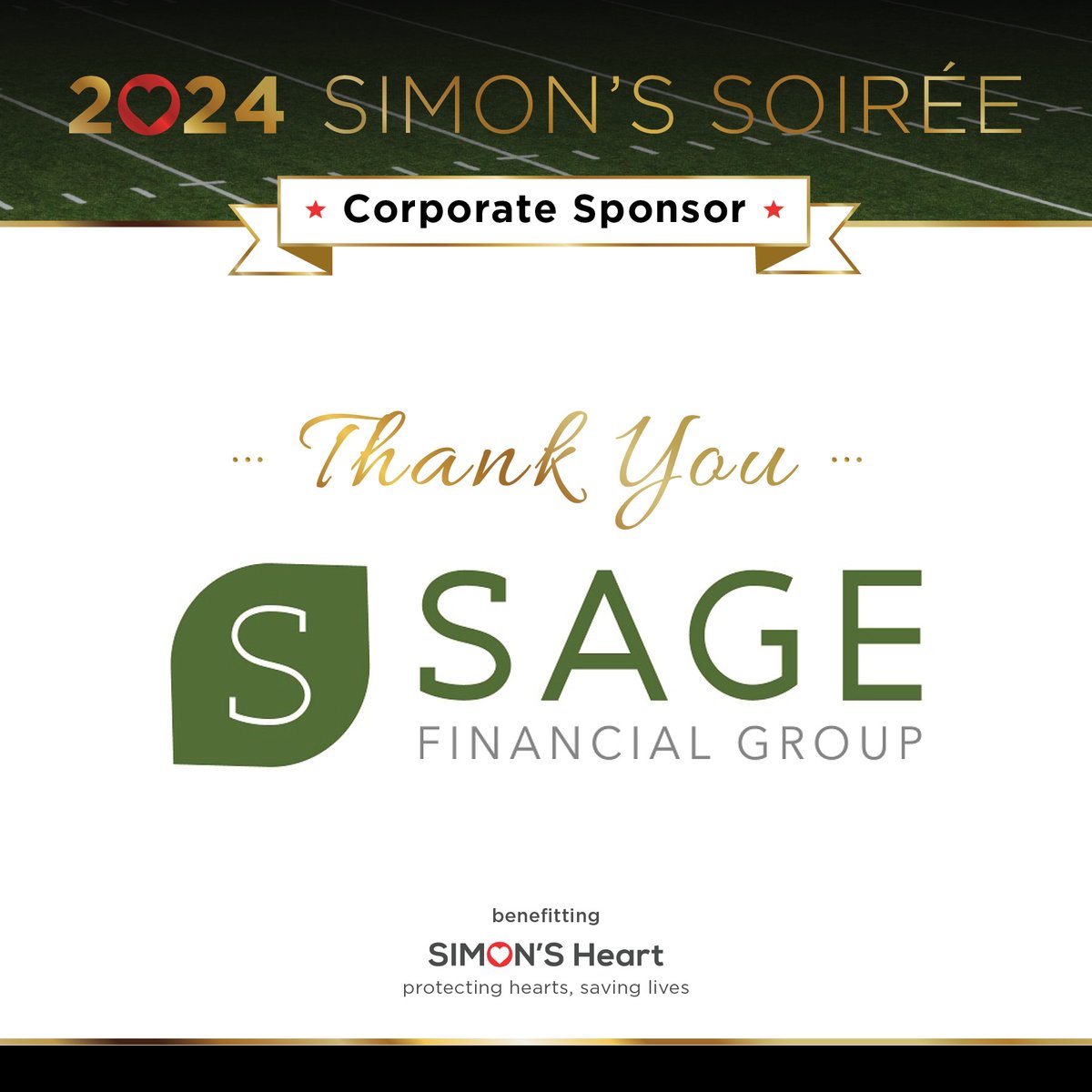 Today, we want to express immense gratitude to Sage Financial for their support since the early days of Simon’s Heart. Mitch Bednoff, a dedicated Principal at Sage and a crucial member of our Board has been instrumental in saving lives and guiding our organization’s growth.