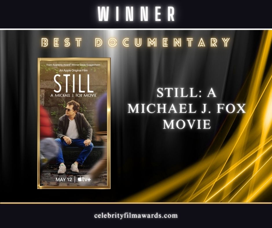 CFACelebrity's tweet photo. 2024 CFA Winner for Best Documentary  #stillamichaeljfoxmovie
https://t.co/YEv8Uq9hpF https://t.co/M4r6J20bKT