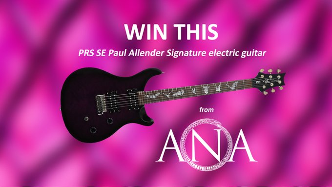 WinMusicStuff's tweet image. Enter @EclipseRecords&apos; giveaway and win a @prsguitars  SE Paul Allender Signature electric guitar signed by @anabandofficial. Link: wn.nr/pjBm3tf. 

#giveaway #guitar #EclipseRecords #PRS #ANA