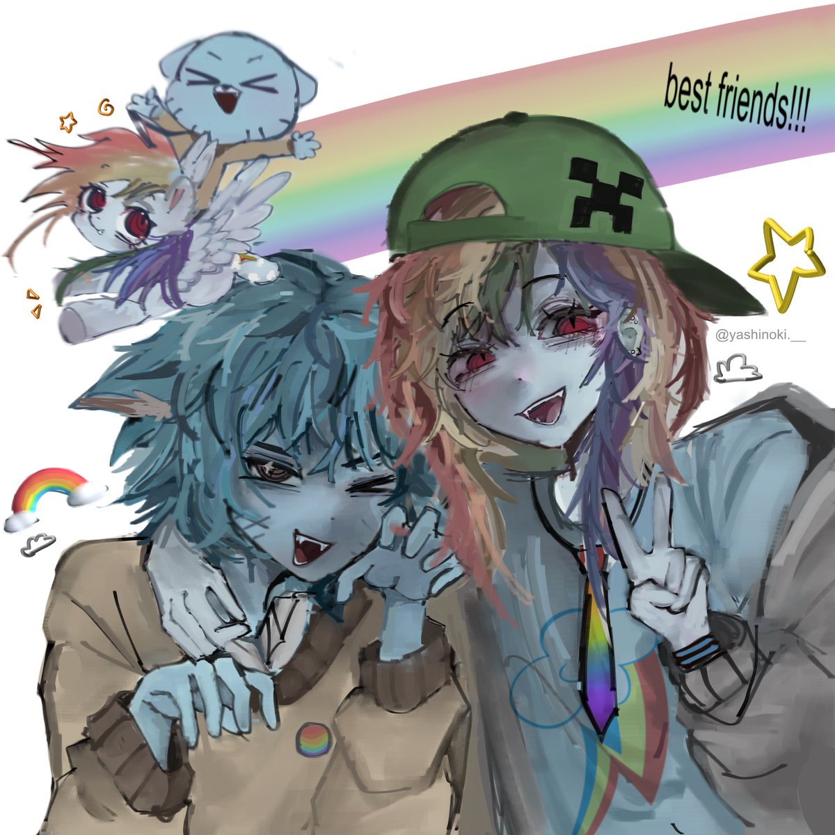 they’re best friends canon