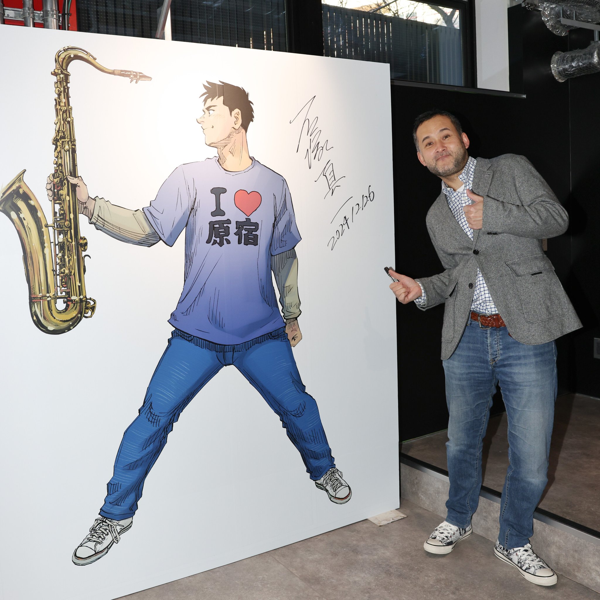 絶対的な信頼 BLUE GIANT 味わい深い ブルージャイアント 原宿ポップアップ ラベル・インデックスディバイダー・スタンプ