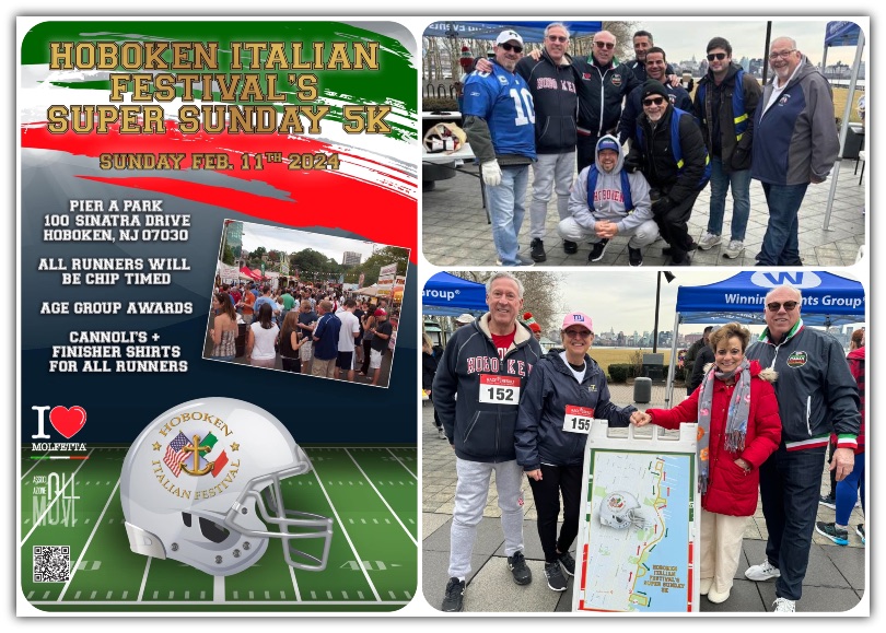 Super Sunday 5K ad Hoboken, New Jersey: well done!
#hobokennj #hobokenitalianfestival #BrilliantPuglia #NewJersey #america #flytopuglia #ilovemolfetta #usa
#societymadonnadeimartiri #supersunday5k #bigfamily
READ MORE on website >> I❤MOLFETTA
ilovemolfetta.it/content/news_z…