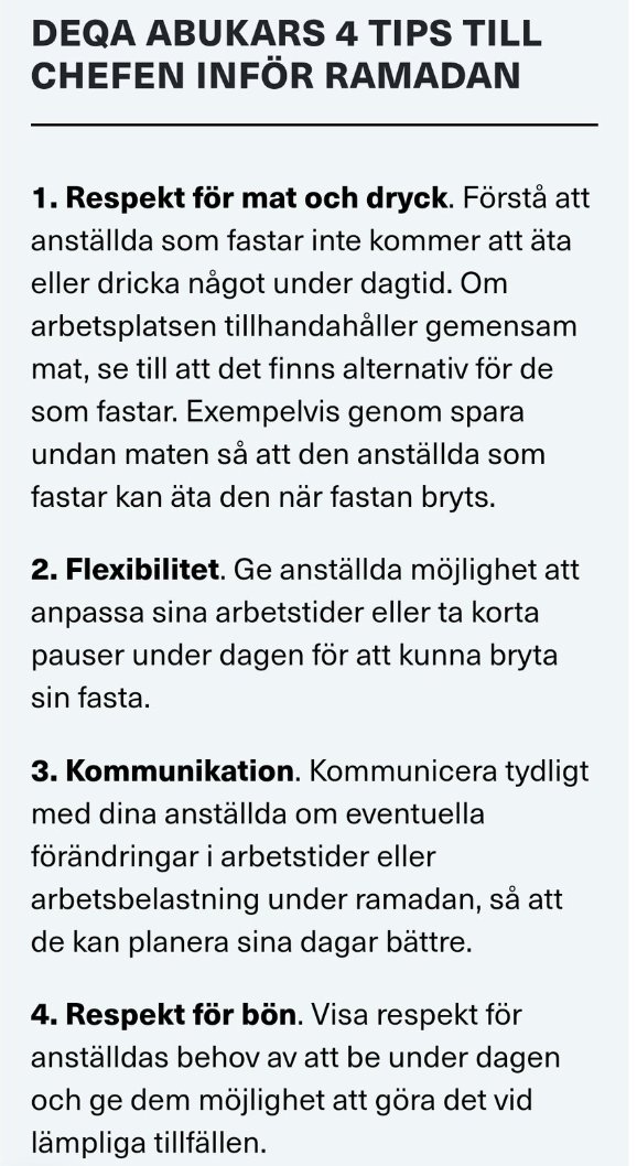 limachi_oliver's tweet photo. En lista på anpassning av arbetsplatser till den muslimska ramadanfastan har cirkulerat. Anpassning ska bara ske mot det svenska.  

För övrigt:
Kristna behöver inte att världen "tar hand om oss" och anpassar sig efter våra behov. Vår fasta är mellan oss och Gud. Se bild 2. https://t.co/zVYOruPNGc