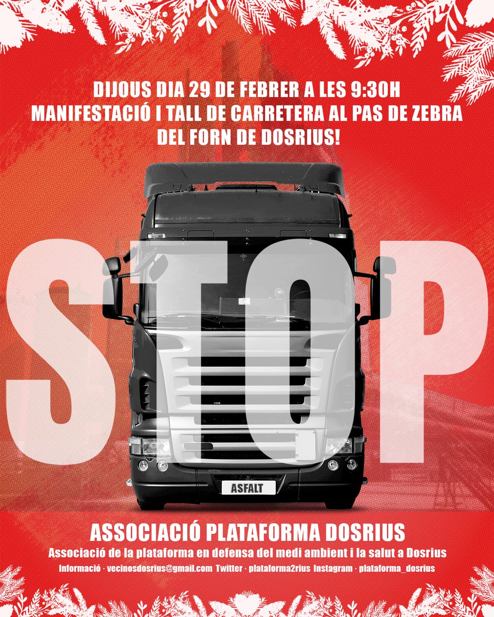 ASSOCIACIO PLATAFORMA DOSRIUS tweet media