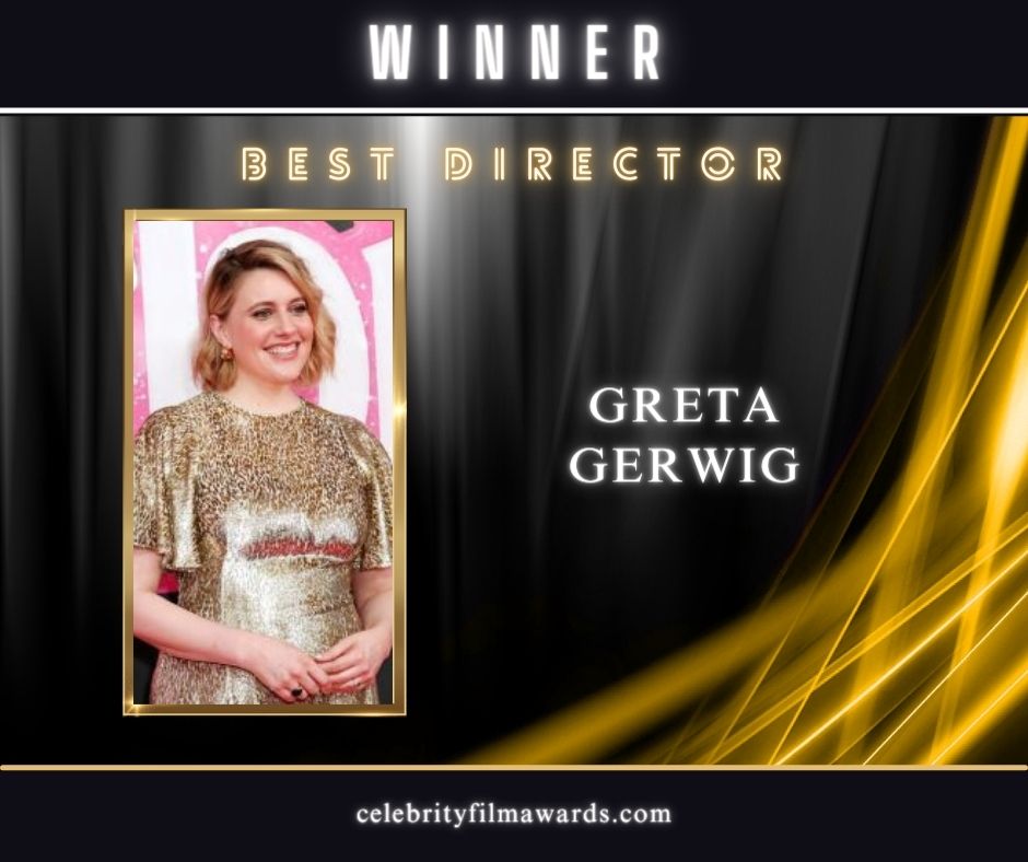 CFACelebrity's tweet photo. 2024 CFA Winner for Best Director
@gretagerwig
https://t.co/YEv8Uq9hpF https://t.co/xKPrDfjojZ