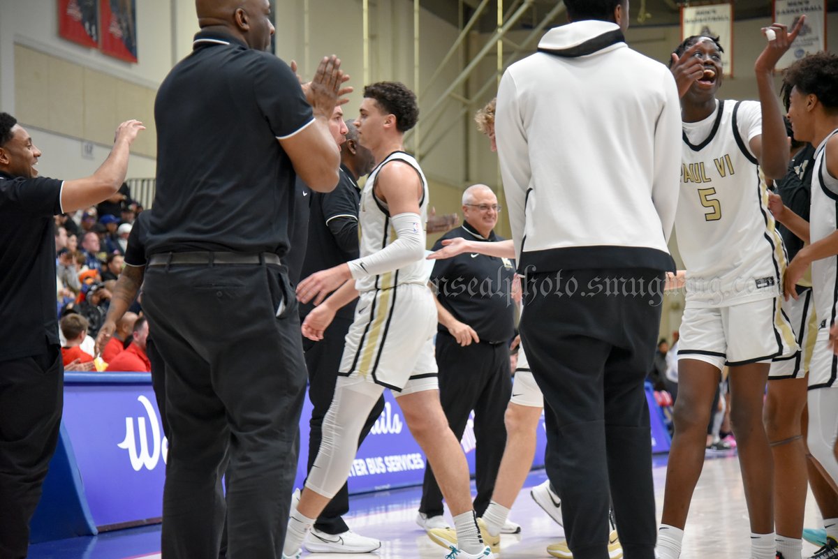 WCAC Boys Basketball Semifinal (Photos): Paul VI 65, O’Connell 44: dcsportsfan.com/2024/02/26/wca… @PVIHoops @PVIsports @OConnellBBall @OConnellHS @MSealPhoto