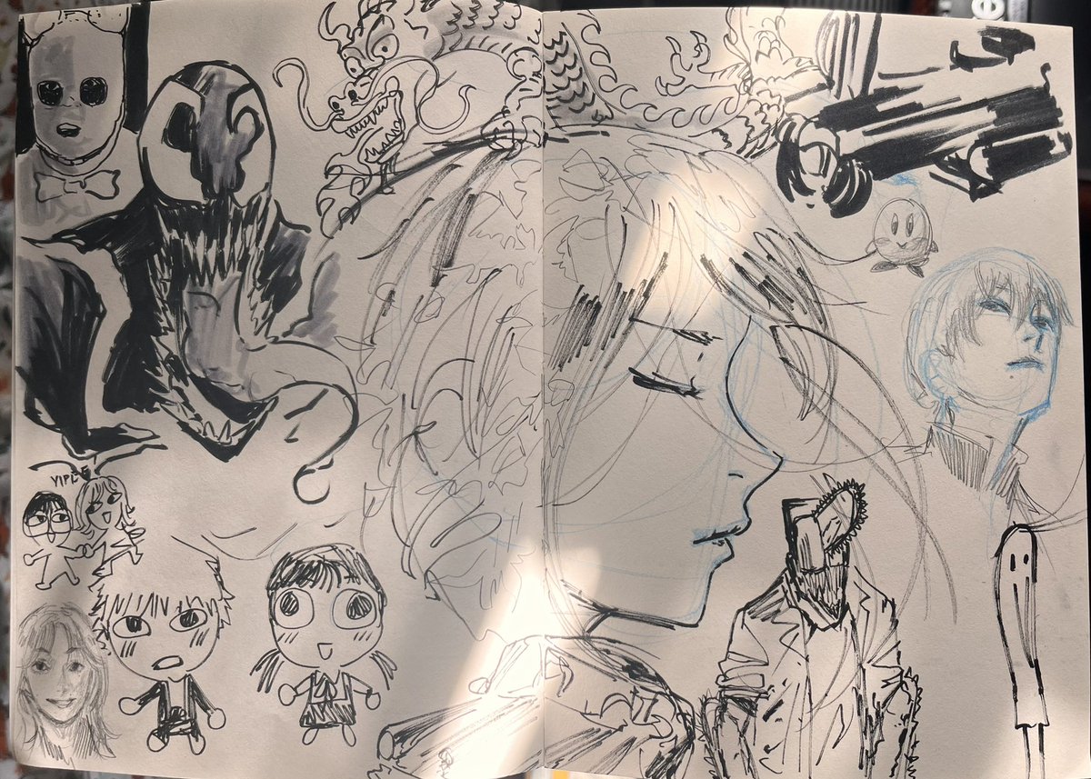 Random sketches !! 