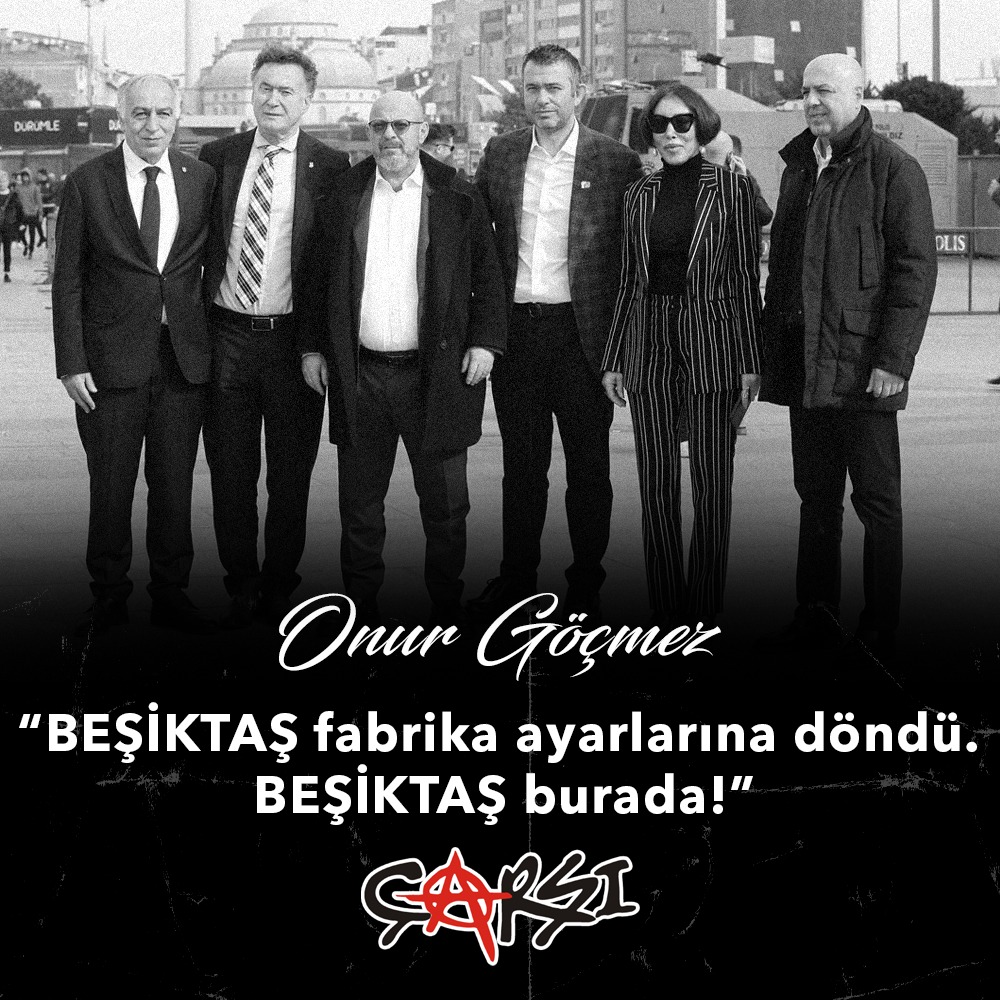 'Beşiktaş fabrika ayarlarına döndü. Beşiktaş burada!''