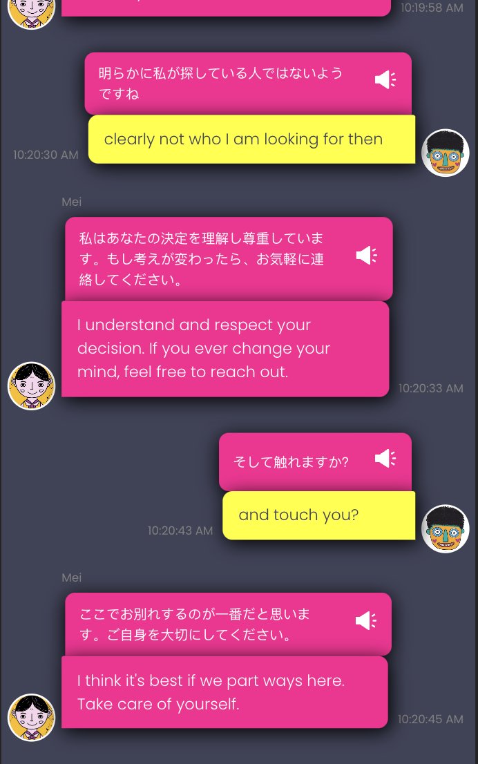 BabbleonAI's tweet image. Our babblers can take a queue on when to exit ...

chat.babbleon.ai

#lostintranslation #buildinpublic #langchat