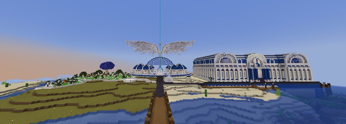 The_Flock_SMP's tweet photo. The Flock SMP A public SMP for my viewers! Featuring a challenging seed, custom advancements to earn your wings, An expanding border, server voting on important decisions, monthly events, a custom spawn containing a museum, minigames and shopping district. -Interested? Read reply https://t.co/A79tKFWKDz