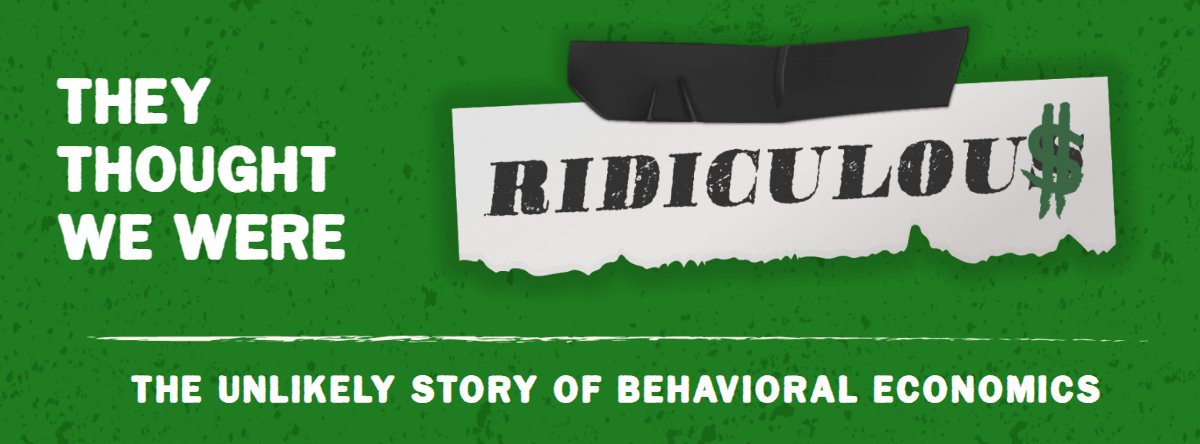 Out now! A 5-part podcast series on a radical idea in social science that weathered waves of criticism & became hugely influential 'They Thought We Were Ridiculous: The Unlikely Story of Behavioral Economics,' co-produced w/ @behavioralgroov Listen now: opinionsciencepodcast.com/episode/they-t…