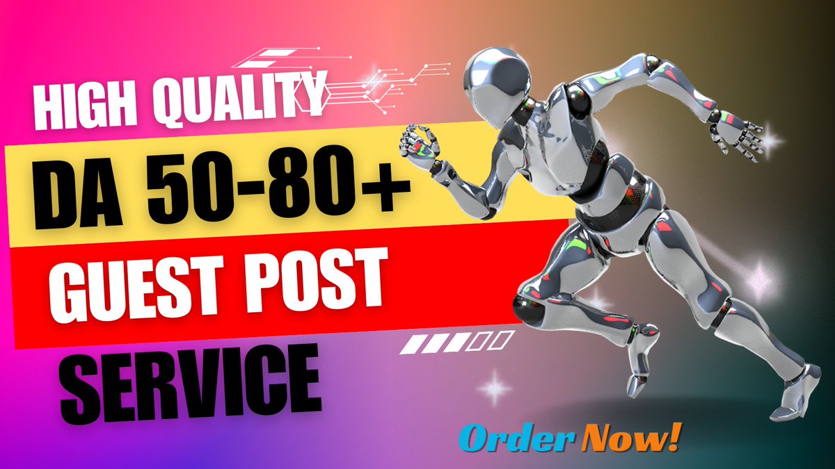I will do SEO guest post do follow high quality and authority high da link building 👇Contact Now👇 rebrand.ly/Hige-Quality-G… #seobacklinks #dofollowbacklinks #highdaguestpost #guestpost #googlenews