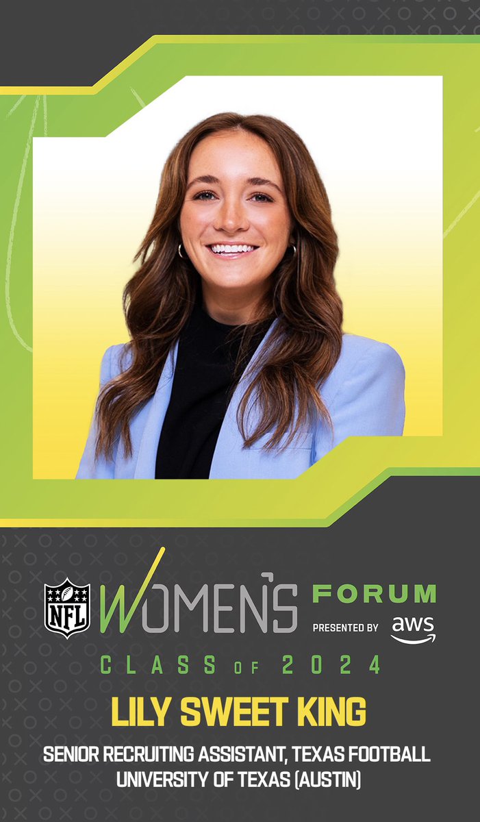 I’m excited to announce that I’m a participant of the 2024 @NFL Women’s Forum at Combine in Indy. I look forward to connecting with industry leaders as I continue to grow in my career in football. Can’t wait to see where this opportunity will take me! #FuturelsNow.