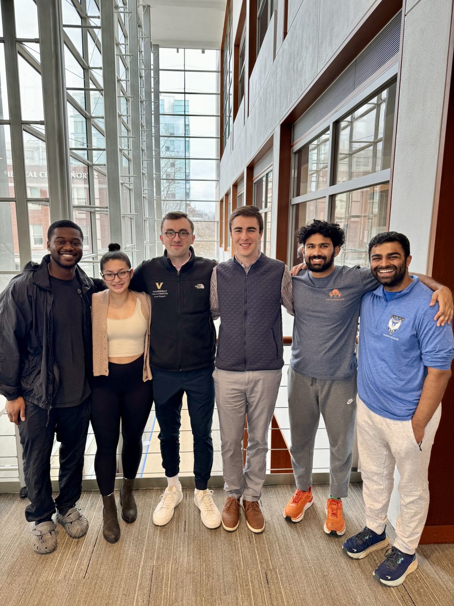 Vanderbilt School of Medicine (@vumedicine) on Twitter photo Students from the VUSM chapters of the Organ Donation Awareness Club (ODAC) and <a href="/SNMA/">Student National Medical Association, Inc (SNMA)</a> were joined by Dr. Elisa Gordon, Director of VUMC Surgical Outcomes Research, for a deep dive into disparities in organ transplantation.
Learn more about ODAC: ow.ly/zwA950QHWOl #MedEd Students from the VUSM chapters of the Organ Donation Awareness Club (ODAC) and <a href="/SNMA/">Student National Medical Association, Inc (SNMA)</a> were joined by Dr. Elisa Gordon, Director of VUMC Surgical Outcomes Research, for a deep dive into disparities in organ transplantation.
Learn more about ODAC: ow.ly/zwA950QHWOl #MedEd