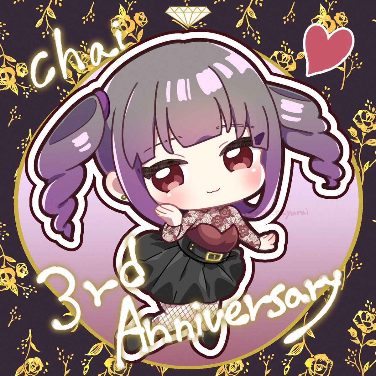 miki_or_yurai's tweet photo. 2/24は最高のLIVEをありがとう…！！
3周年おめでとうございます！💜

#ちゃいさんあのね https://t.co/6TBzRdoqnk