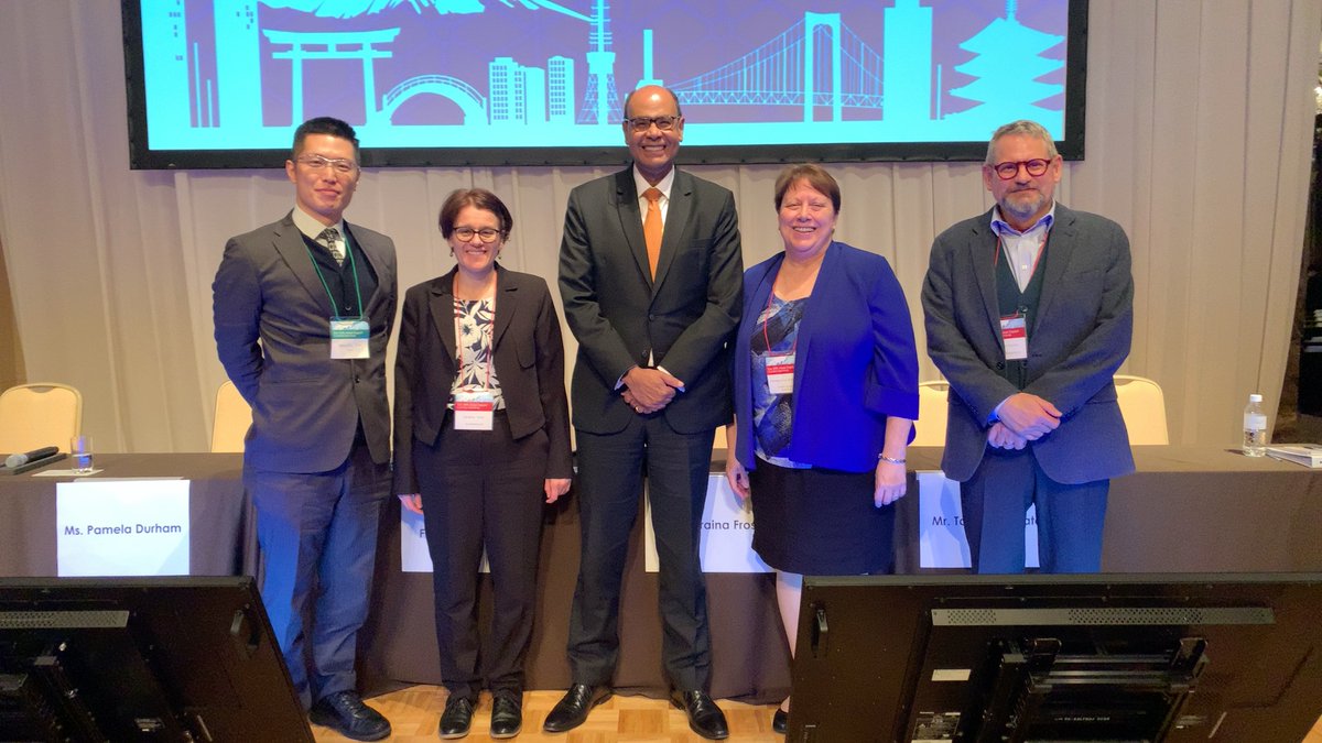 MTCR_Chair's tweet photo. The MTCR Chair and the Chair of the TEM attended the 30th Asian Export Control Seminar in Tokyo to conduct outreach with Asian countries on the contribution of the regime to #missile #nonproliferation. MTCR partners Japan, UK and US also made national presentations. https://t.co/05v3Rkkd4k
