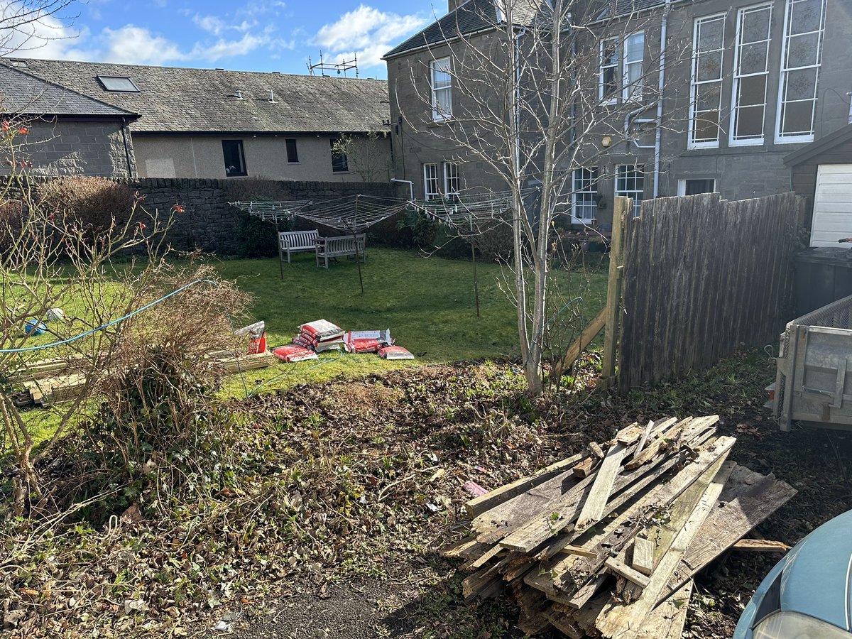 Just another manic Monday and just another fence to start this week. Making our way through all the storm damaged fences out there week by week, day by day we aim to get all of our customers restored as quickly as possible.