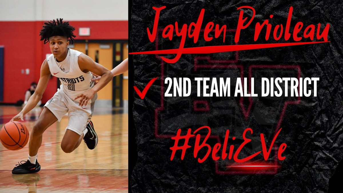 Congrats to @JaydenPrioleau for an outstanding performance in District 23-5A! Sky's the limit for this young man! @EastViewHS @michaelwall1212 @AthleticsGISD @EvPatriots