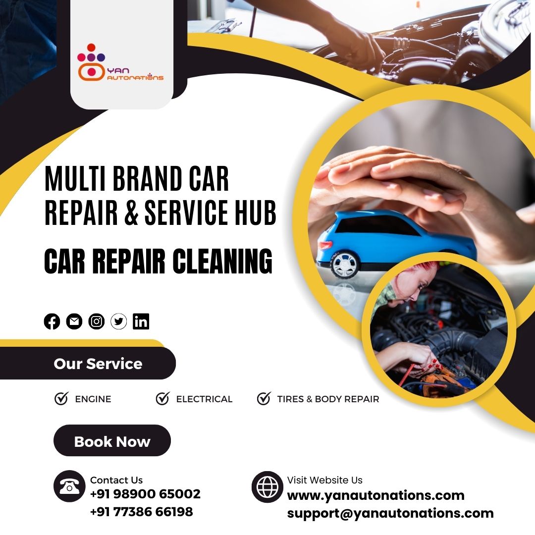 At Yan Autonations
'Rev up your ride with top-notch car repairs and workshops in #NaviMumbai! We fix all types of cars with care and precision. #CarRepairExperts #AutoWorkshopMumbai #CarCareSolutions'
#autorepair #automotive #auto #mechanic #car #cars #carrepair #autoshop