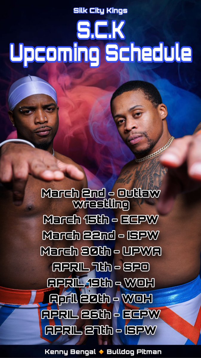 Let’s Add to the Upcoming Schedule… Mania Weekend is almost here. #BigSCK #AllDay